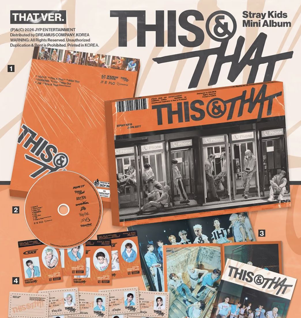 STRAY KIDS - THIS & THAT + Makestar Gift Nolae