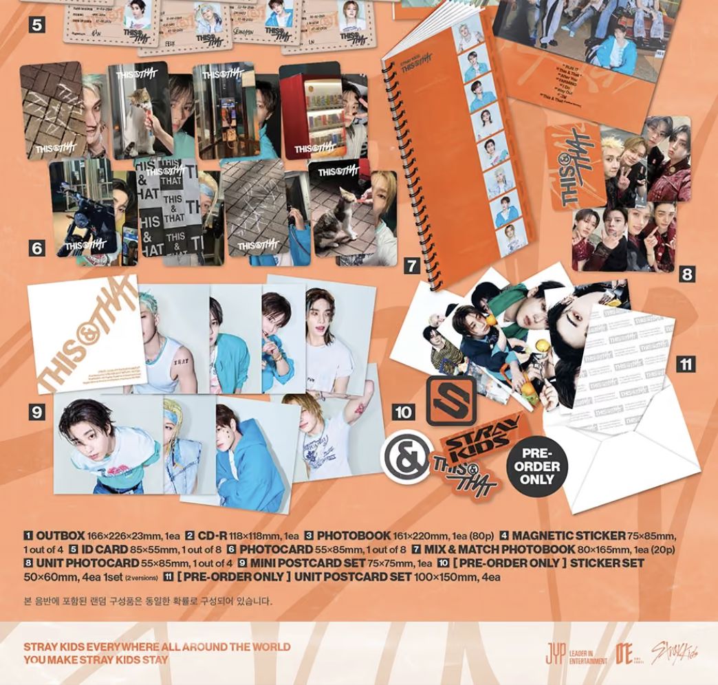STRAY KIDS - THIS & THAT + Musicplant Gift Nolae