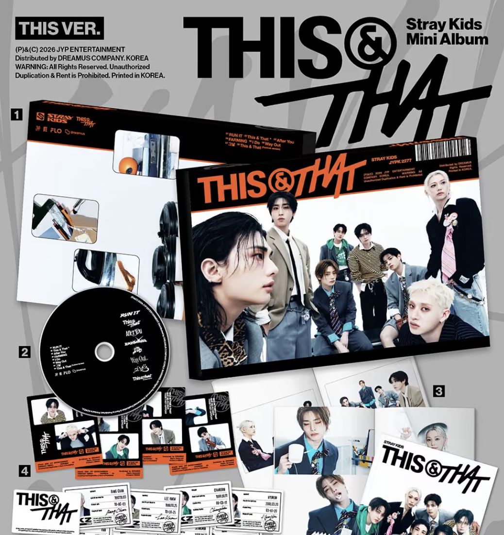STRAY KIDS - THIS & THAT + Soundwave Gift Nolae