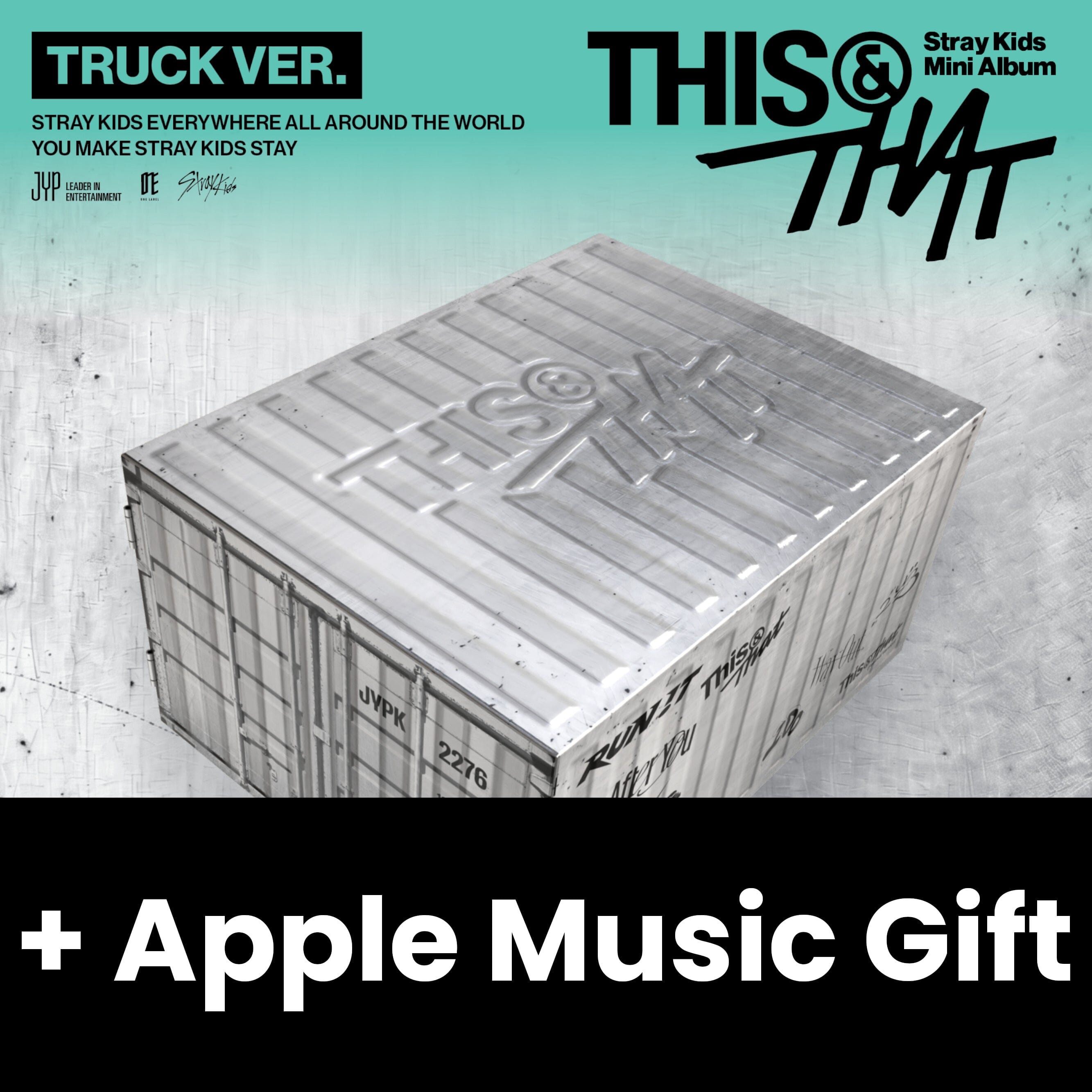 STRAY KIDS - THIS & THAT (TRUCK VER.) (LIMITED) + Apple Music Gift