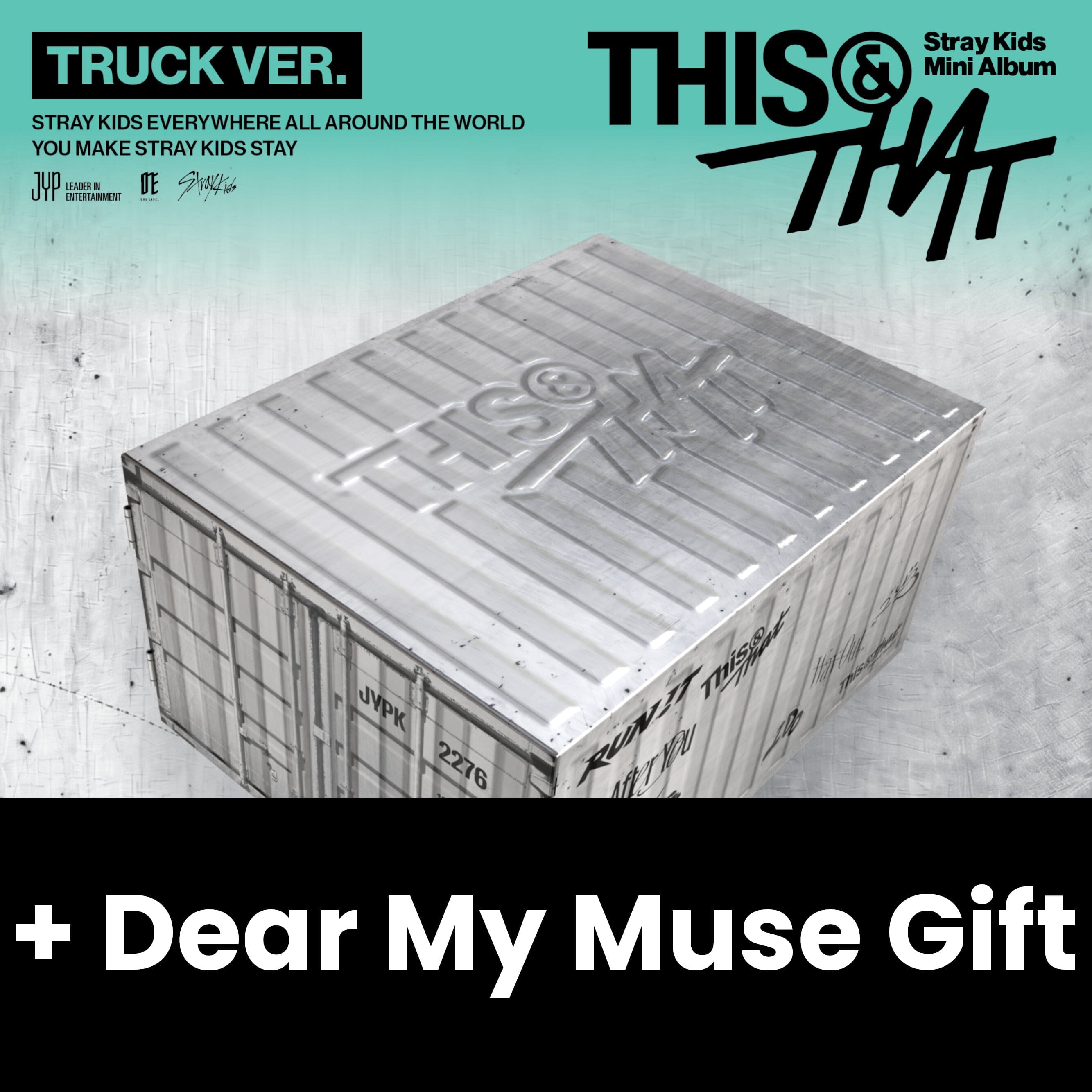 STRAY KIDS - THIS & THAT (TRUCK VER.) (LIMITED) + Dear My Muse Gift Nolae