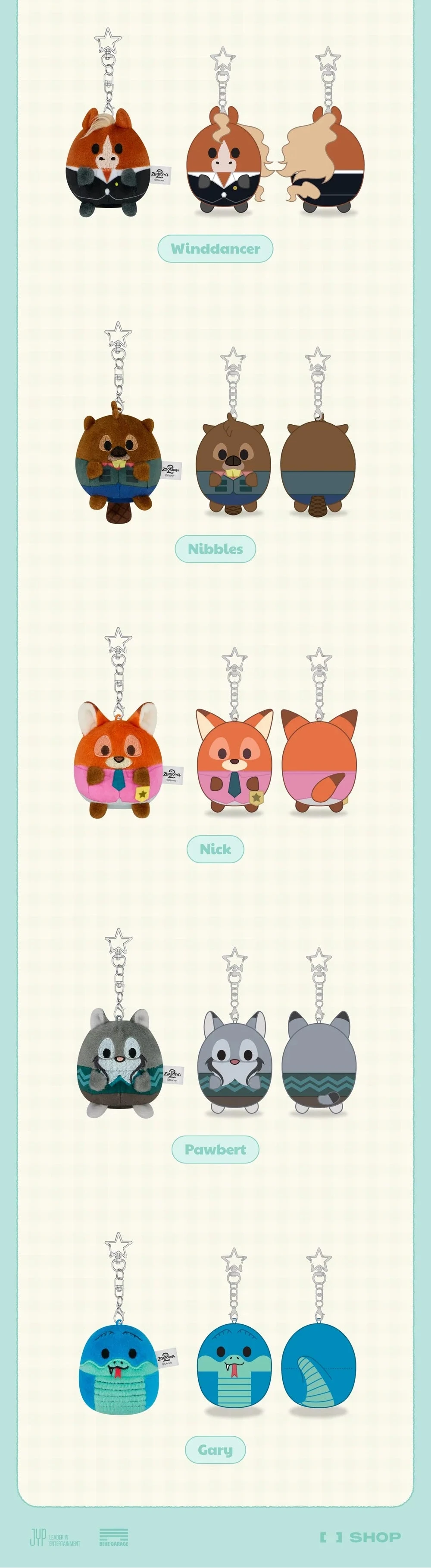 STRAY KIDS - UFUFY PLUSH (SKZOO X ZOOTOPIA2 POP-UP MD) Nolae