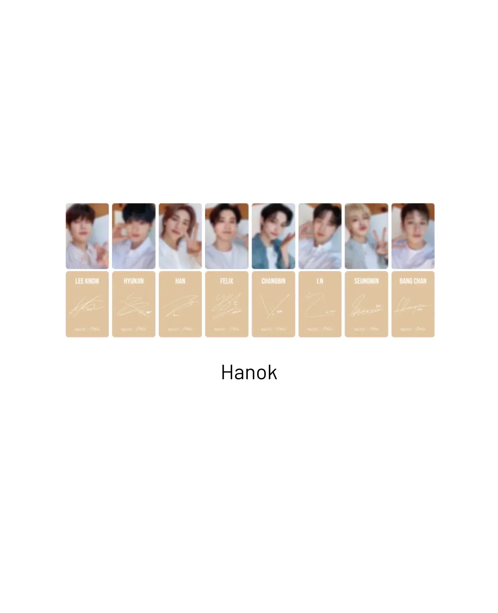 STRAY KIDS X NACIFIC - PHOTOCARD (HANOK) Nolae