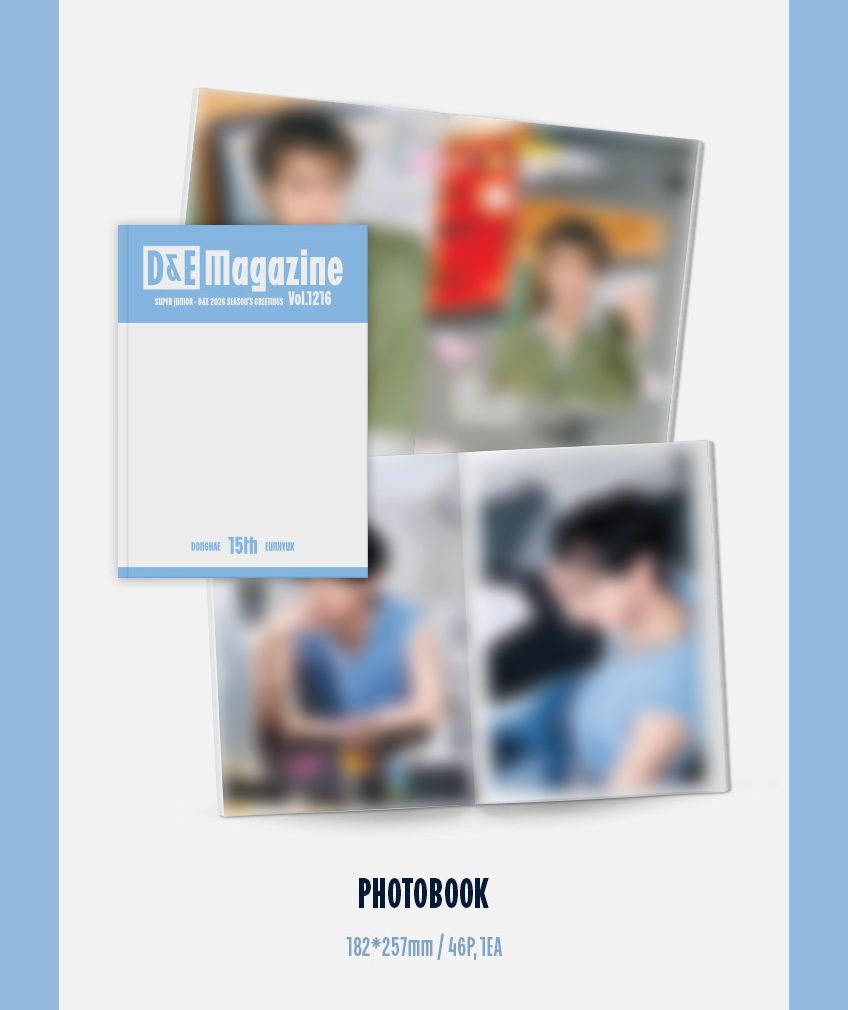 SUPER JUNIOR - D&E - 2026 SEASON'S GREETINGS (MAGAZINE VOL.1216) Nolae