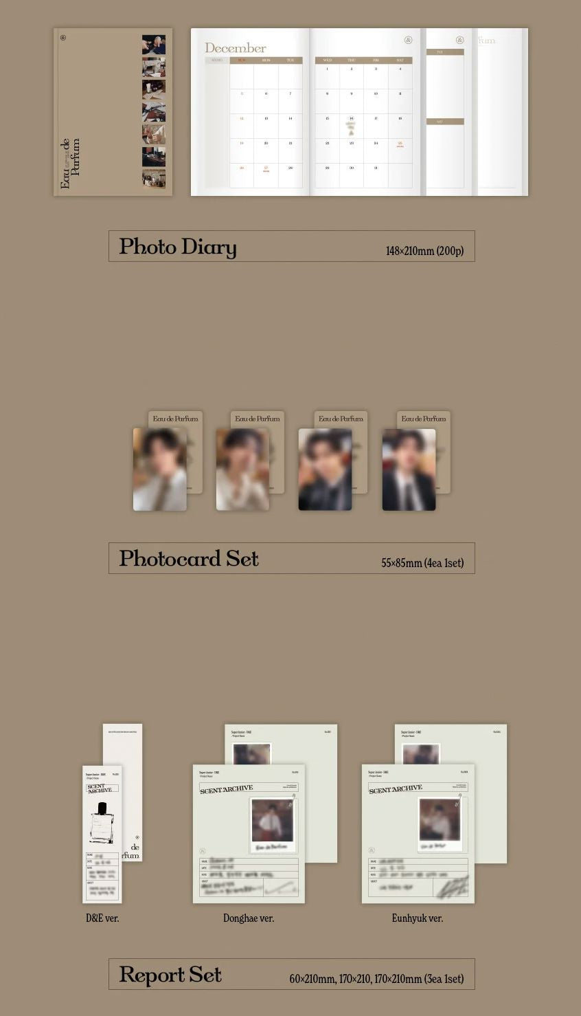 SUPER JUNIOR D&E - 2027 SEASON'S GREETINGS + Fromm Store Gift Nolae