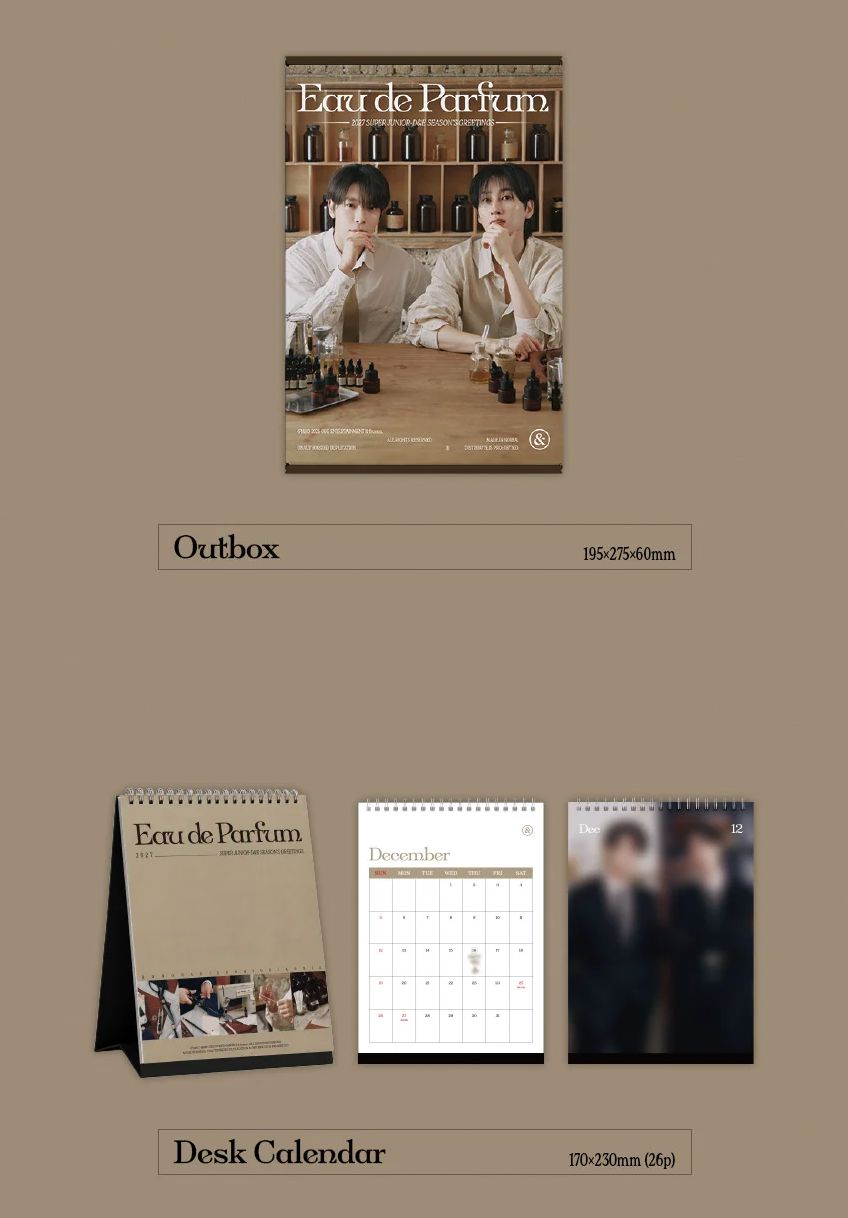 SUPER JUNIOR D&E - 2027 SEASON'S GREETINGS + Fromm Store Gift Nolae