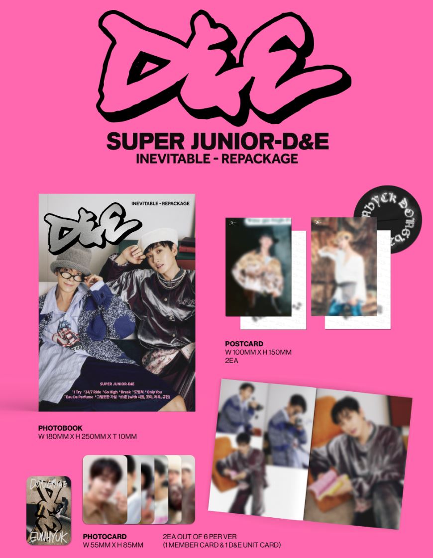 SUPER JUNIOR D&E - INEVITABLE (REPACKAGE) Nolae