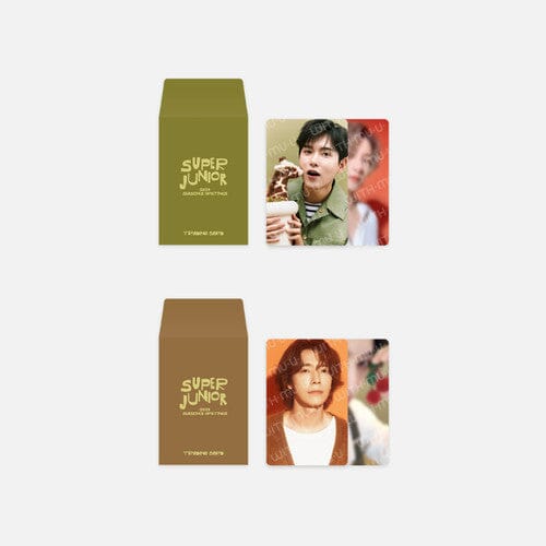 SUPER JUNIOR - RANDOM TRADING CARD SET (2024 SEASON'S GREETINGS OFFICIAL MD) Nolae