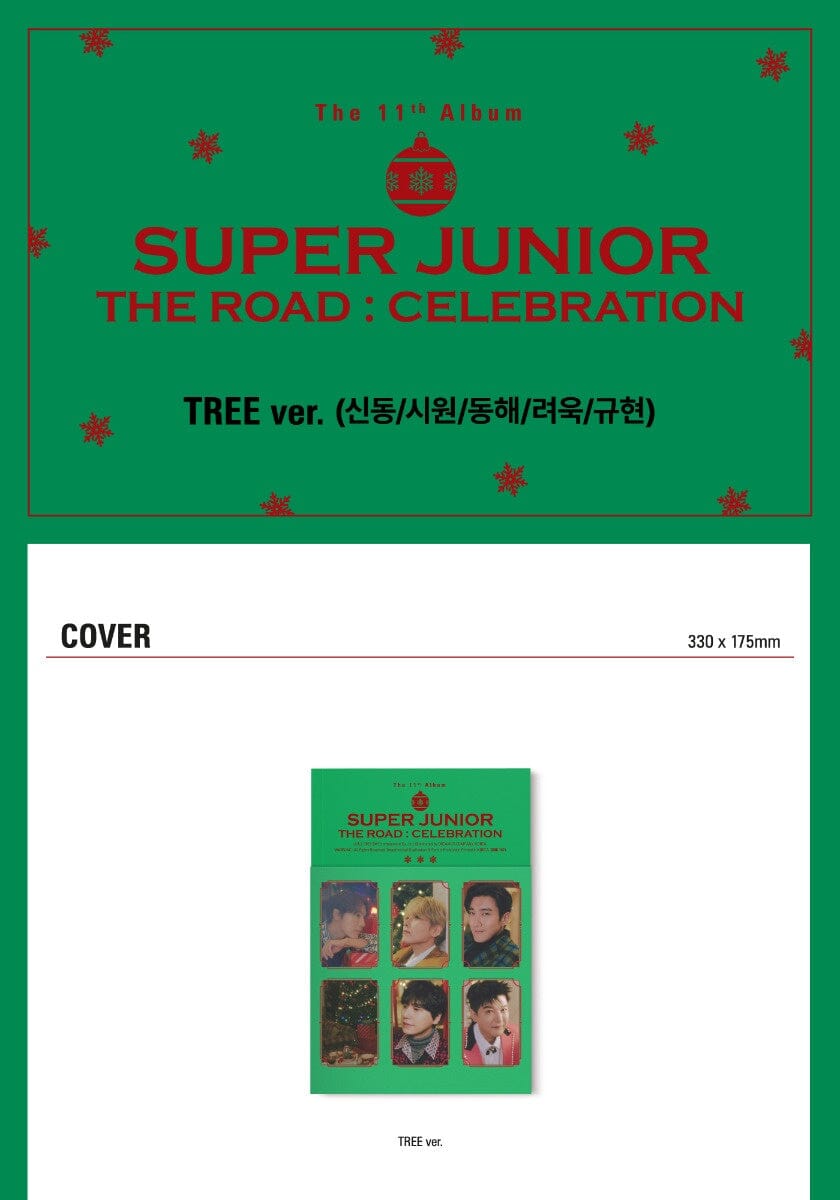 SUPER JUNIOR - THE ROAD CELEBRATION (11TH FULL ALBUM) Nolae