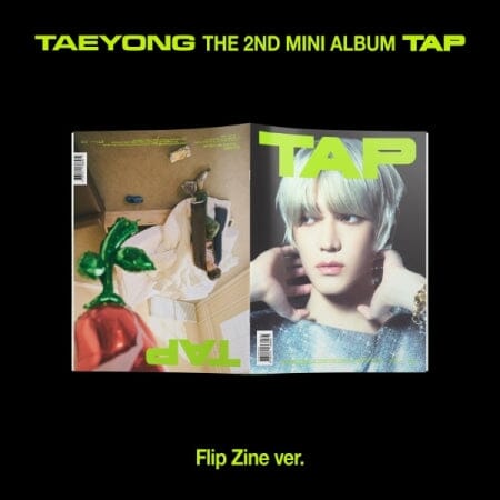 TAEYONG (NCT) - TAP (THE 2ND MINI ALBUM) FLIP ZINE VER. + Soundwave Photocard Nolae