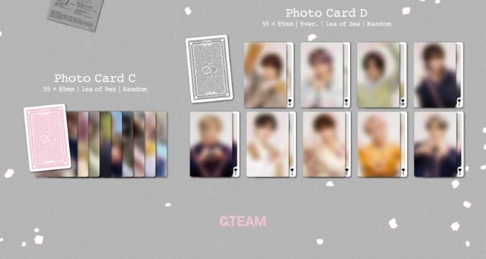 &TEAM - 1ST SINGLE (SOLO EDITION) SET + Weverse Gift Nolae