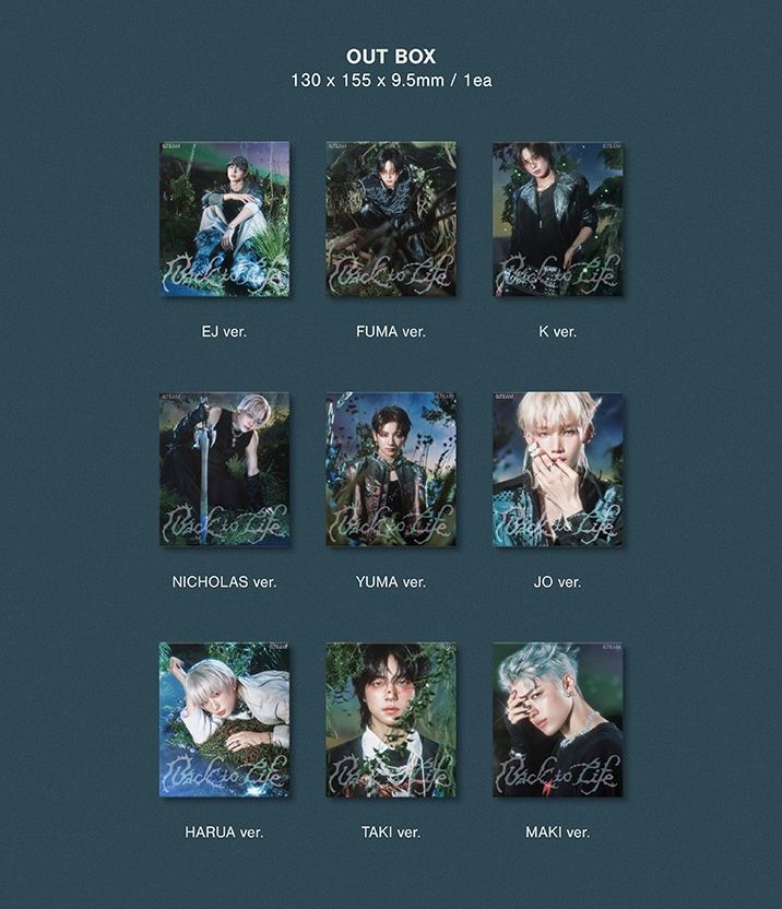 &TEAM - BACK TO LIFE (1ST KOREAN MINI ALBUM) (ROAR VER.) Nolae