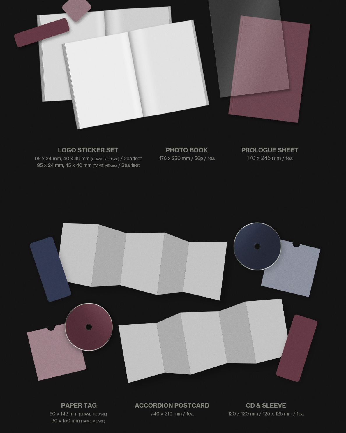 &TEAM - MARK ON ME (2ND KOREAN MINI ALBUM) Nolae
