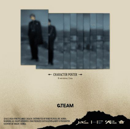 &TEAM we on fire 未開封 アルバム ソロジャケット 9セット &TEAM - WE ON FIRE