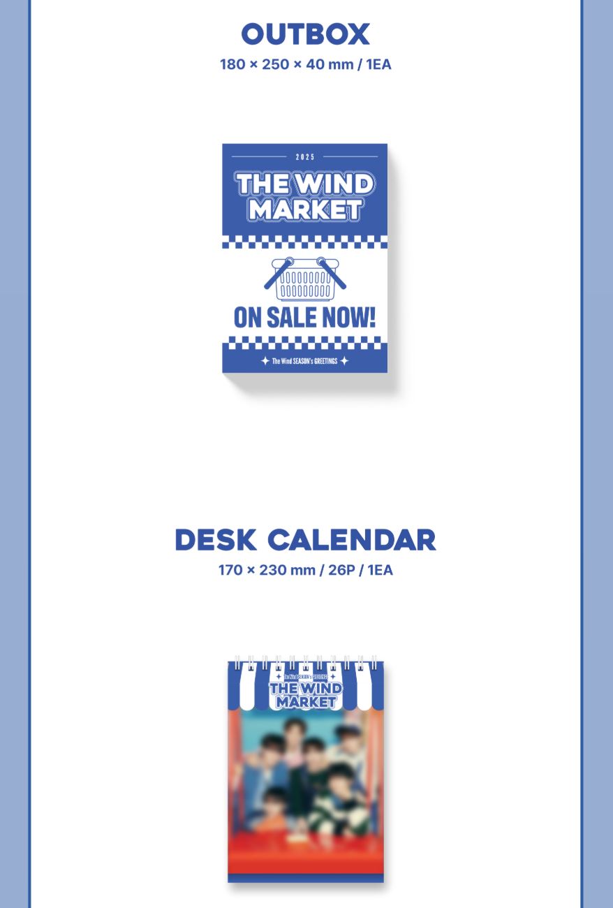 THE WIND - 2025 SEASON'S GREETINGS (THE WIND MARKET) Nolae