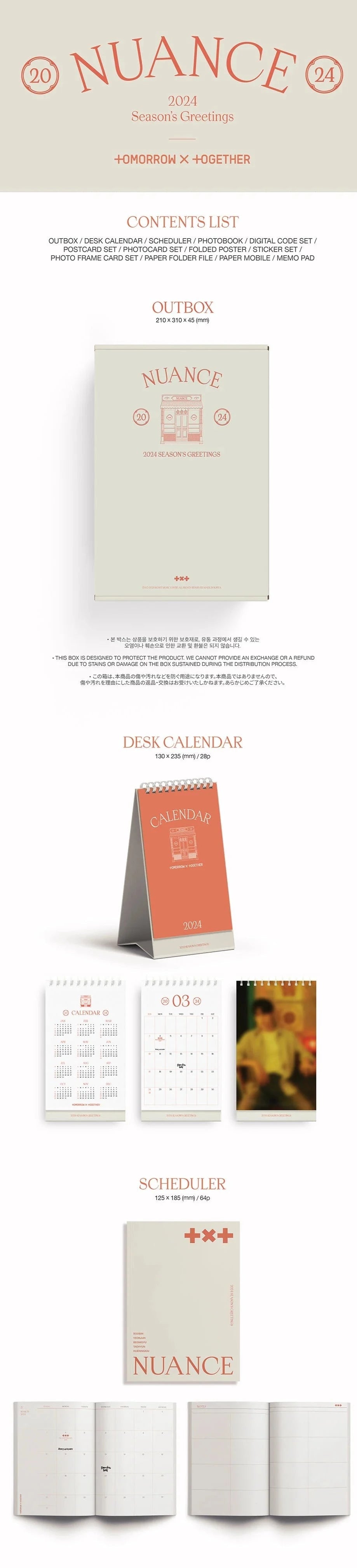 TOMORROW X TOGETHER - 2024 SEASON’S GREETINGS Nolae