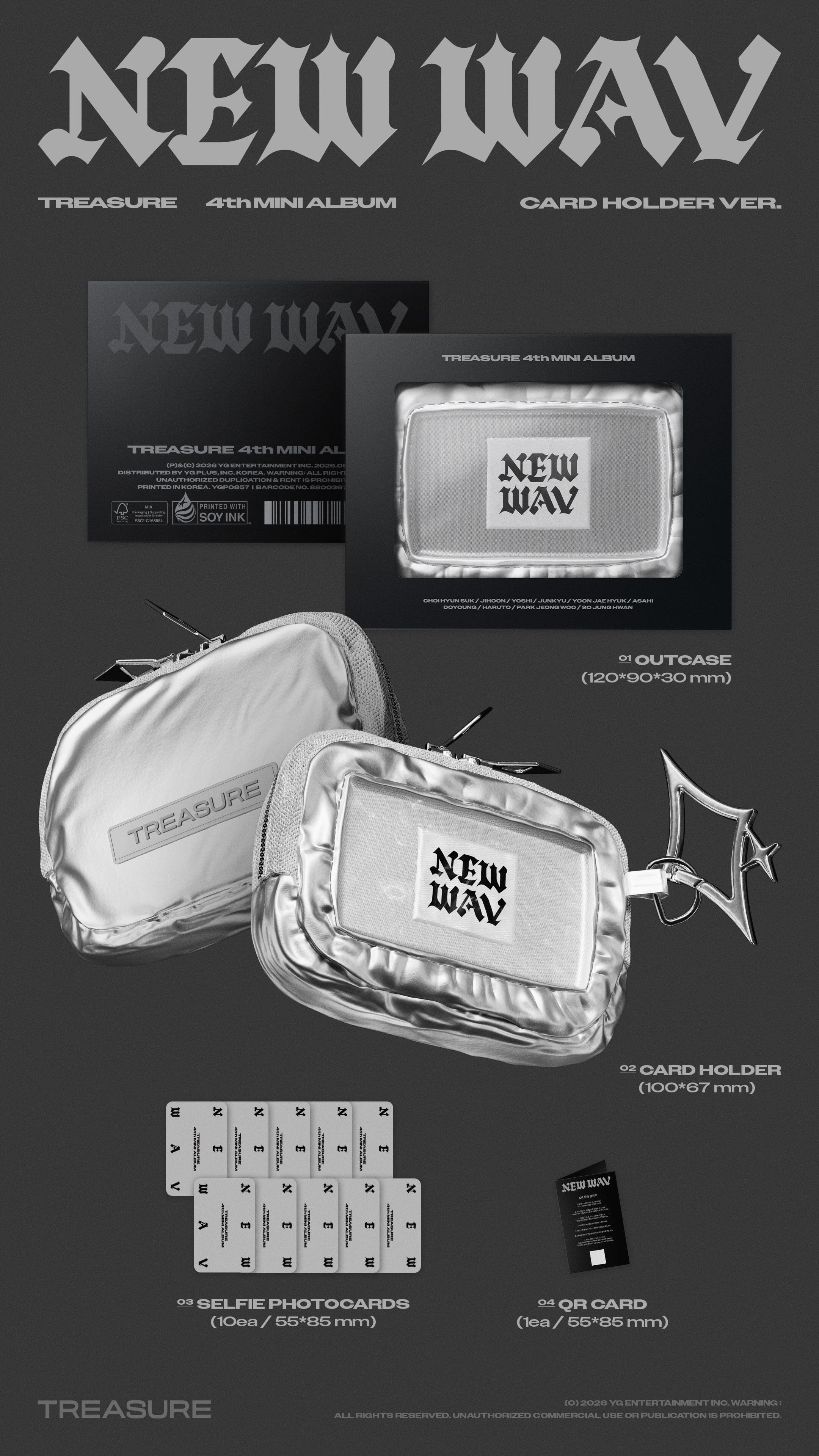 TREASURE - NEW WAV (LIMITED EDITION) Nolae