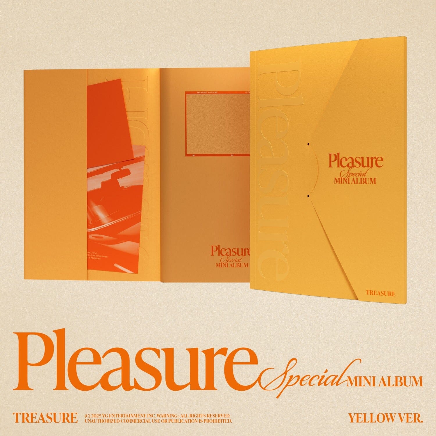 TREASURE - PLEASURE (YELLOW VER. / GREEN VER.) Nolae