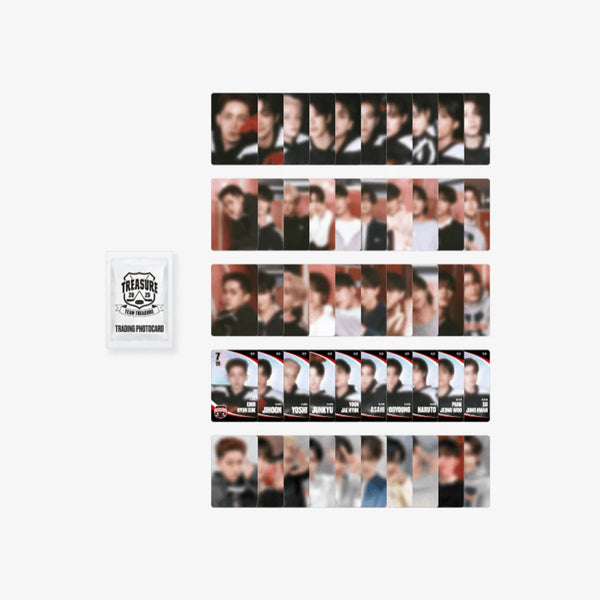 TREASURE TRADING PHOTO CARD バラ売り TREASURE - REBOOT OFFICIAL MD TRADING PHOTO CARD WEVERSE