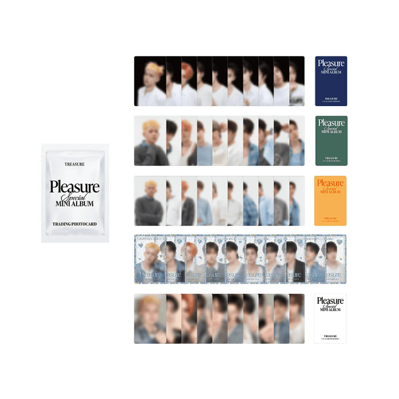treasure トレカ TREASURE - TRADING PHOTOCARD (PLEASURE)