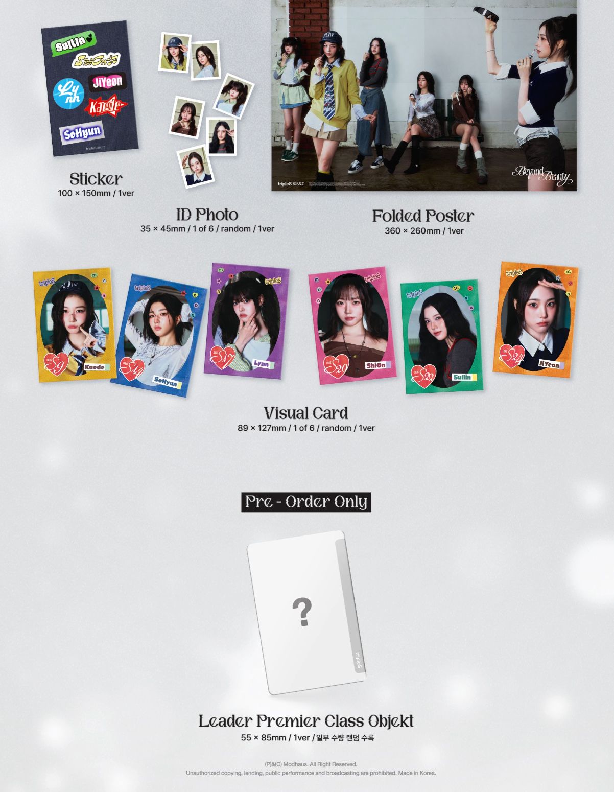 TRIPLE S MSNZ - BEYOND BEAUTY Nolae