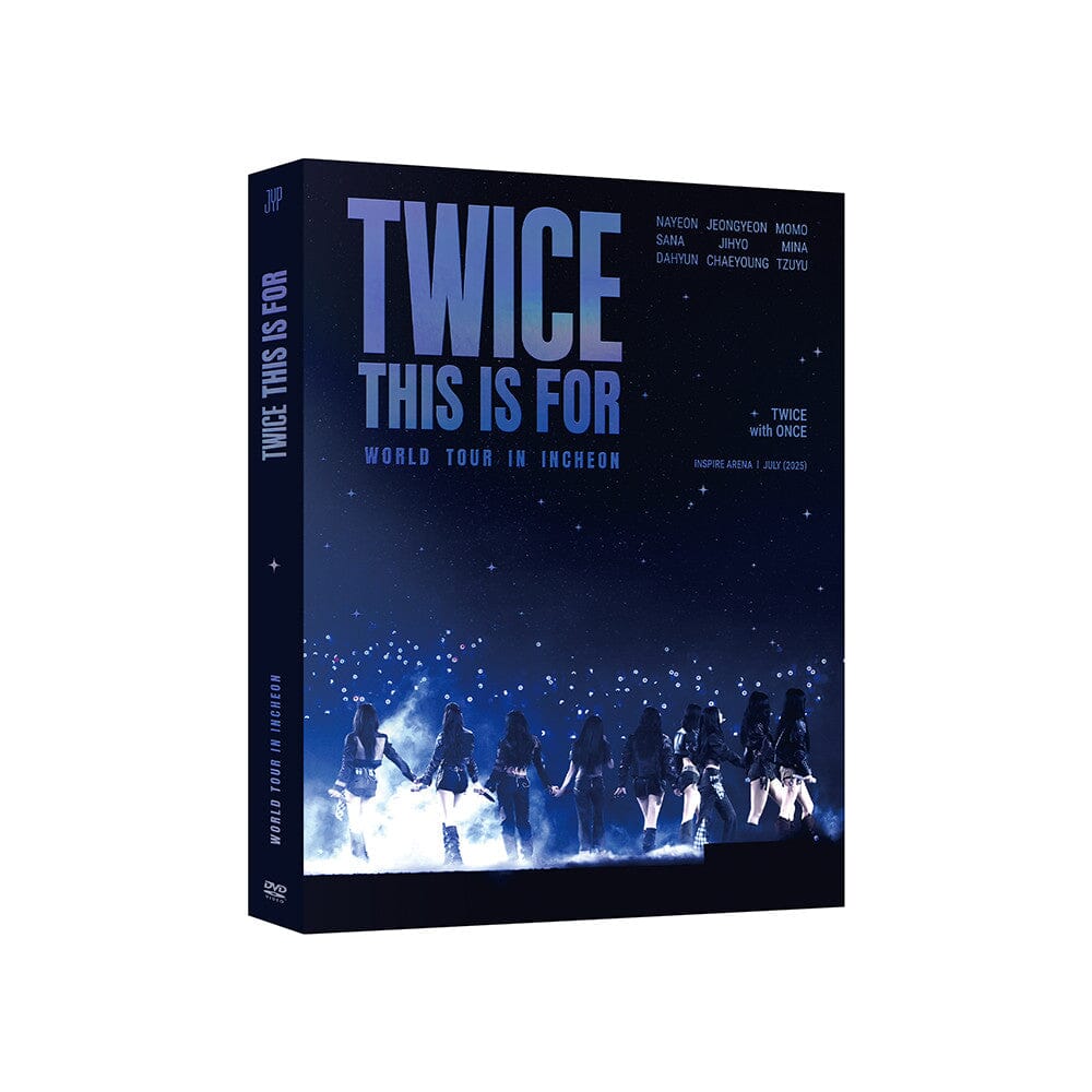 TWICE - 'THIS IS FOR' WORLD TOUR IN INCHEON (DVD & BLU-RAY) + Original Ticket Nolae