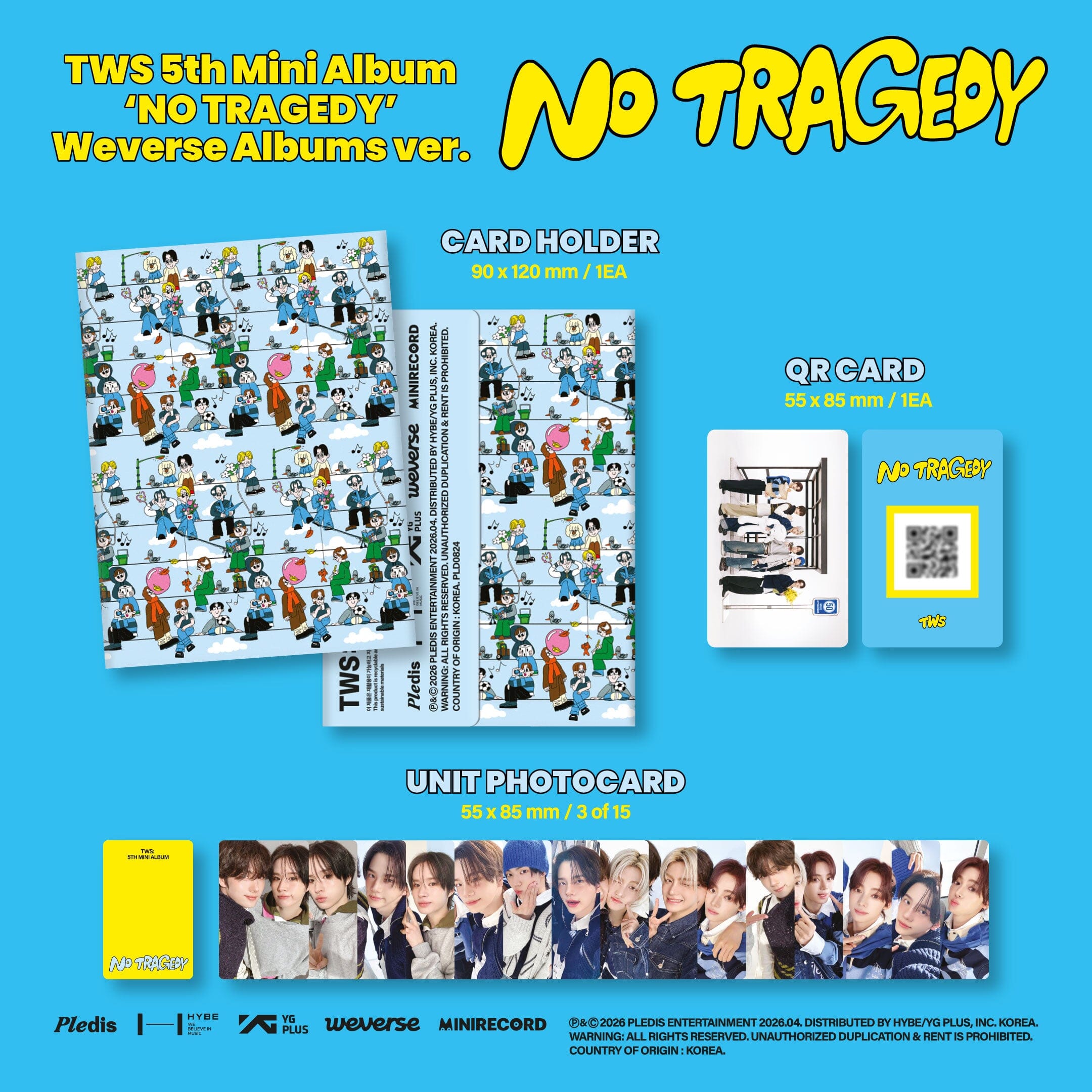 TWS - NO TRAGEDY (WEVERSE ALBUMS VER.) Nolae