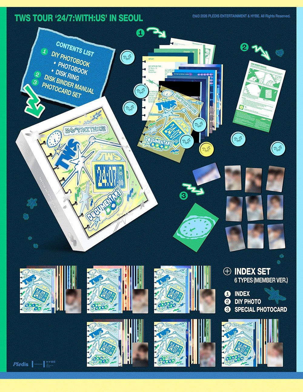 TWS - TOUR [24/7:WITH:US] IN SEOUL + Weverse Gift