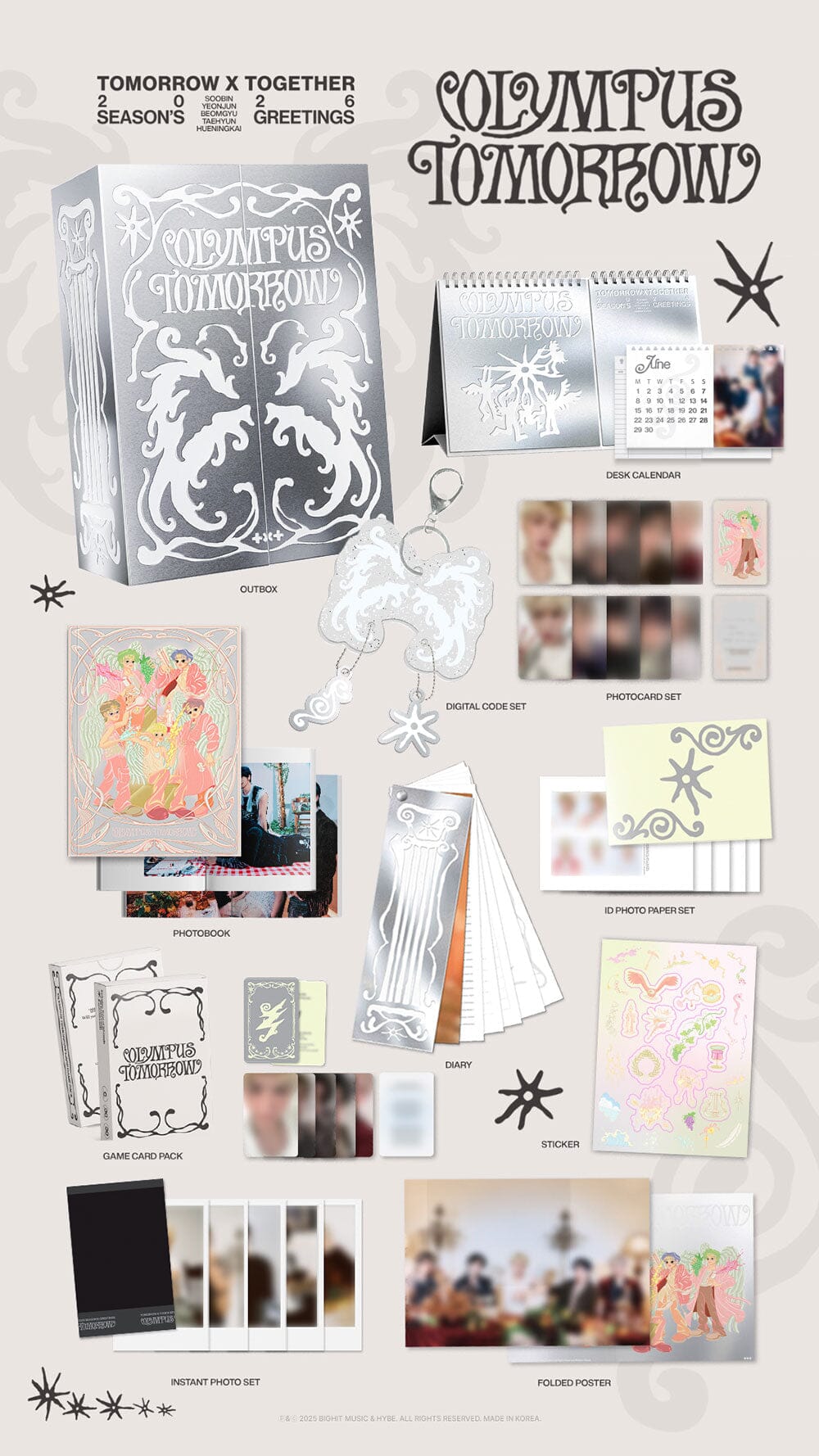 TXT - 2026 SEASON'S GREETINGS & PPULBATU CALENDAR (SET) + POB WEVERSE