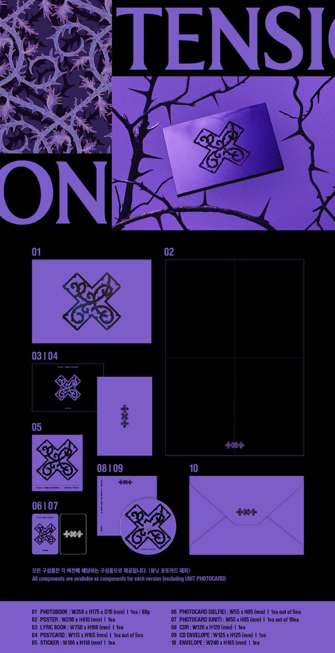 TXT - 7TH YEAR: WHEN THE WIND PAUSED AMONG THE THORNS + Makestar Gift Nolae
