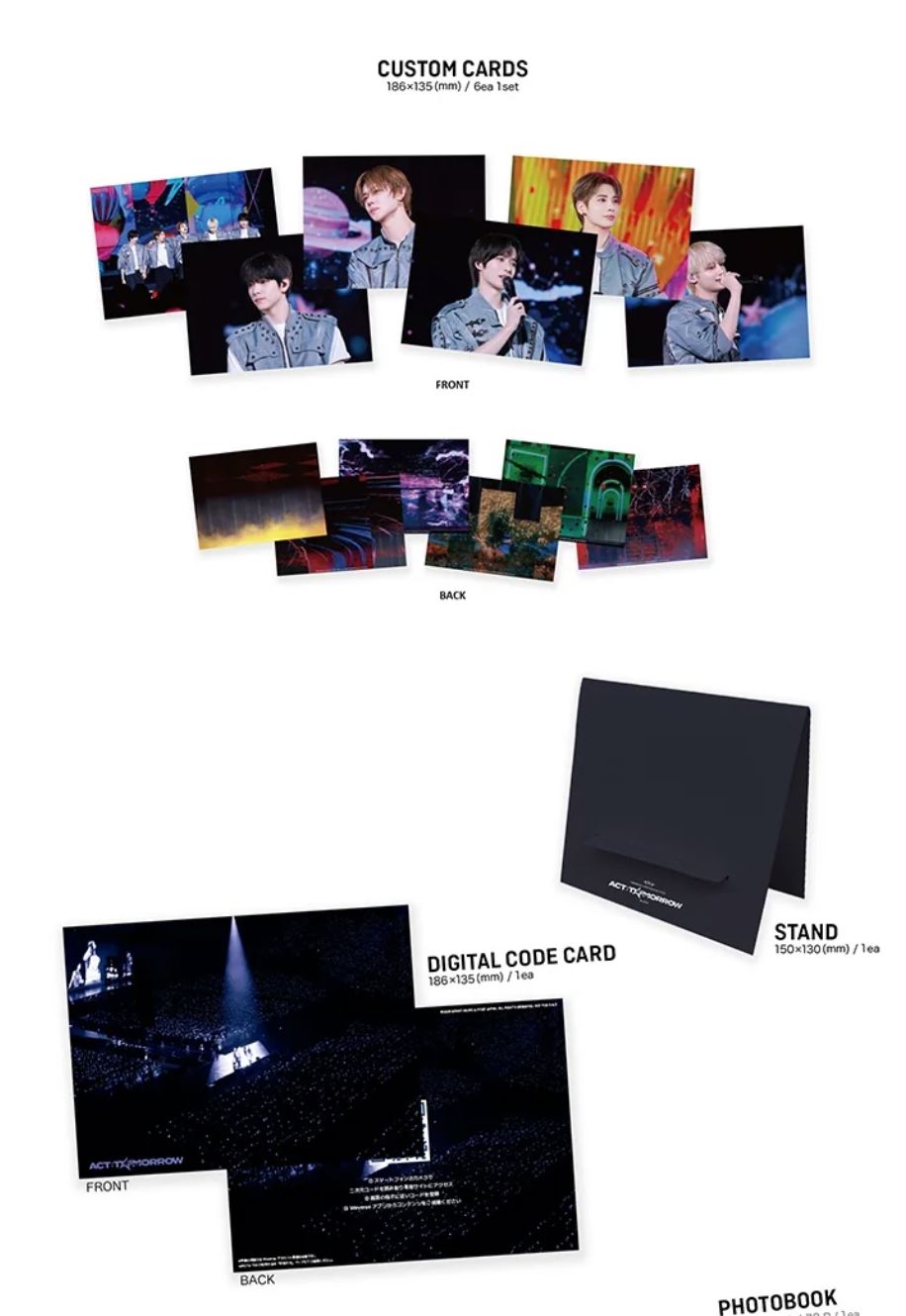 TXT - ACT : TOMORROW IN JAPAN (BLU-RAY & DIGITAL CODE) + Weverse Japan Gift Nolae