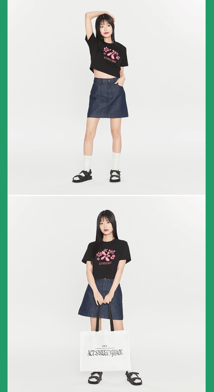 TXT - CROP T-SHIRT (ACT : SWEET MIRAGE) Nolae