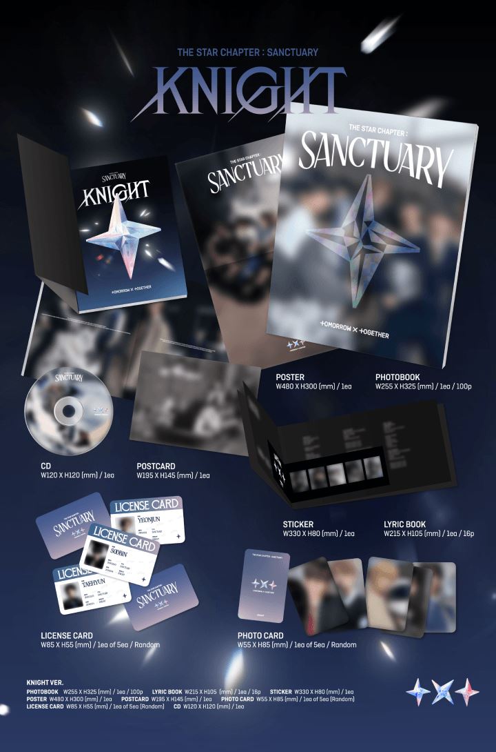 TXT - SANCTUARY SET + Apple Music Gift Nolae