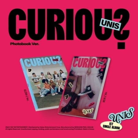 UNIS - CURIOUS (1ST SINGLE ALBUM) PHOTOBOOK VER. Nolae