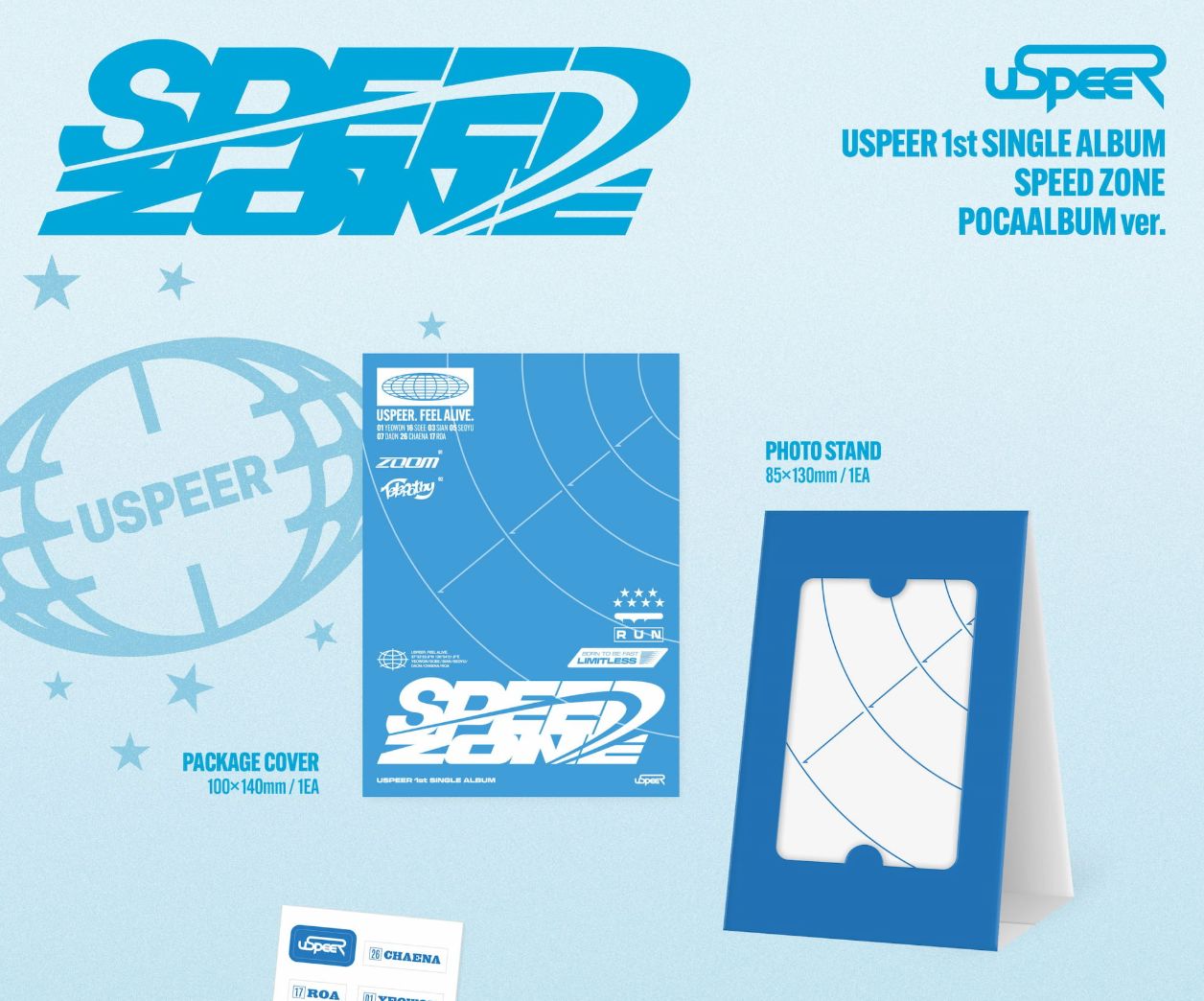 USPEER - SPEED ZONE (POCA ALBUM) Nolae