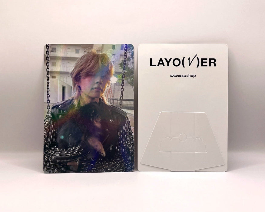 V (BTS) - LAYOVER (1ST SOLO ALBUM) - Weverse Postcard Nolae