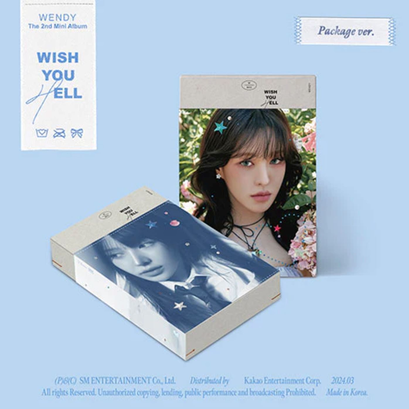 WENDY - WISH YOU HELL (THE 2ND MINI ALBUM) Nolae