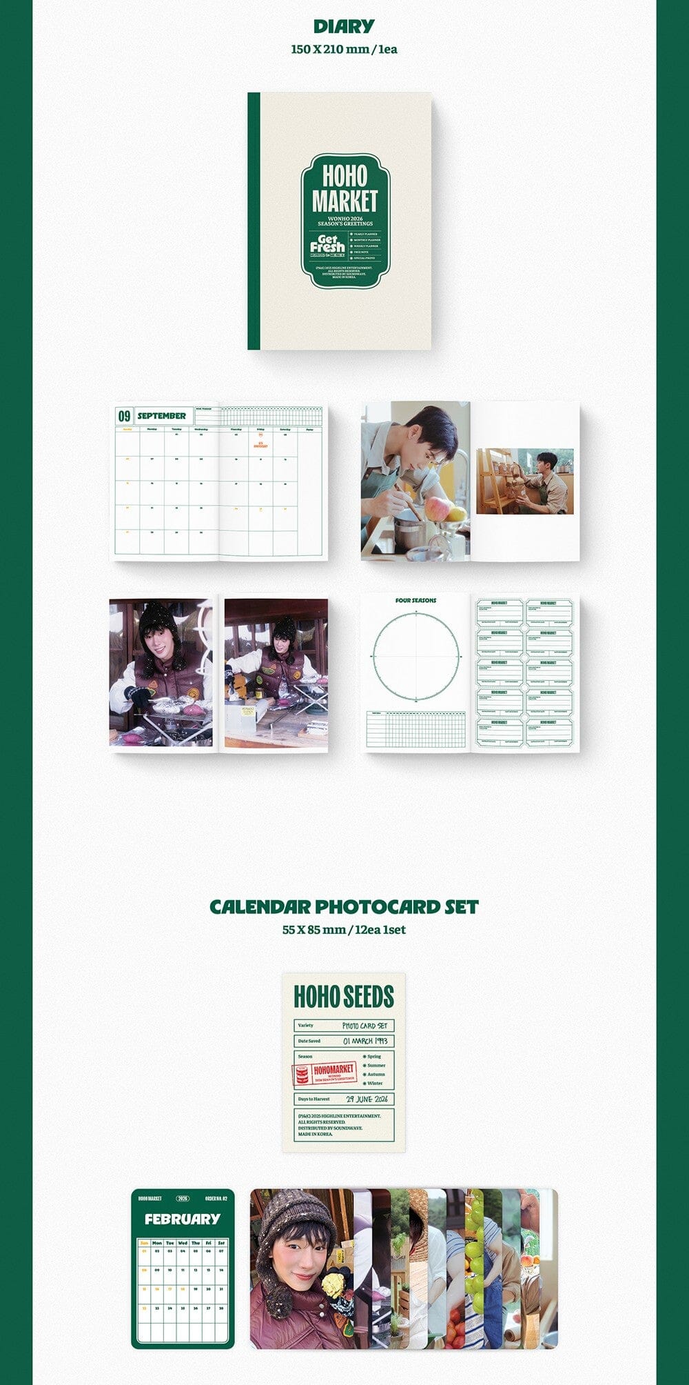 WONHO - 2026 SEASON'S GREETINGS Nolae