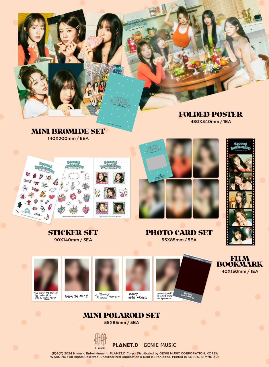 WOOAH - 2025 SEASON'S GREETINGS (SECOND INVITATION) Nolae