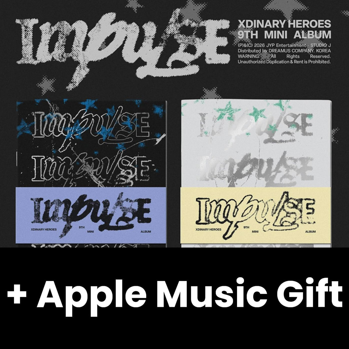 XDINARY HEROES - IMPULSE (PHOTOBOOK VER.) + Apple Music Gift Nolae