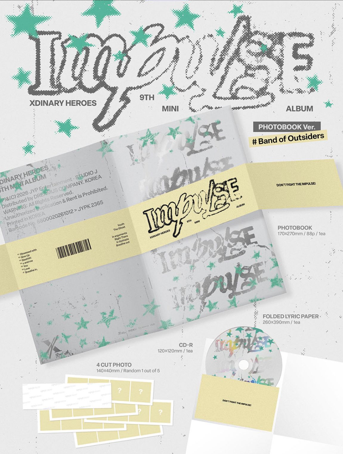 XDINARY HEROES - IMPULSE (PHOTOBOOK VER.) Nolae