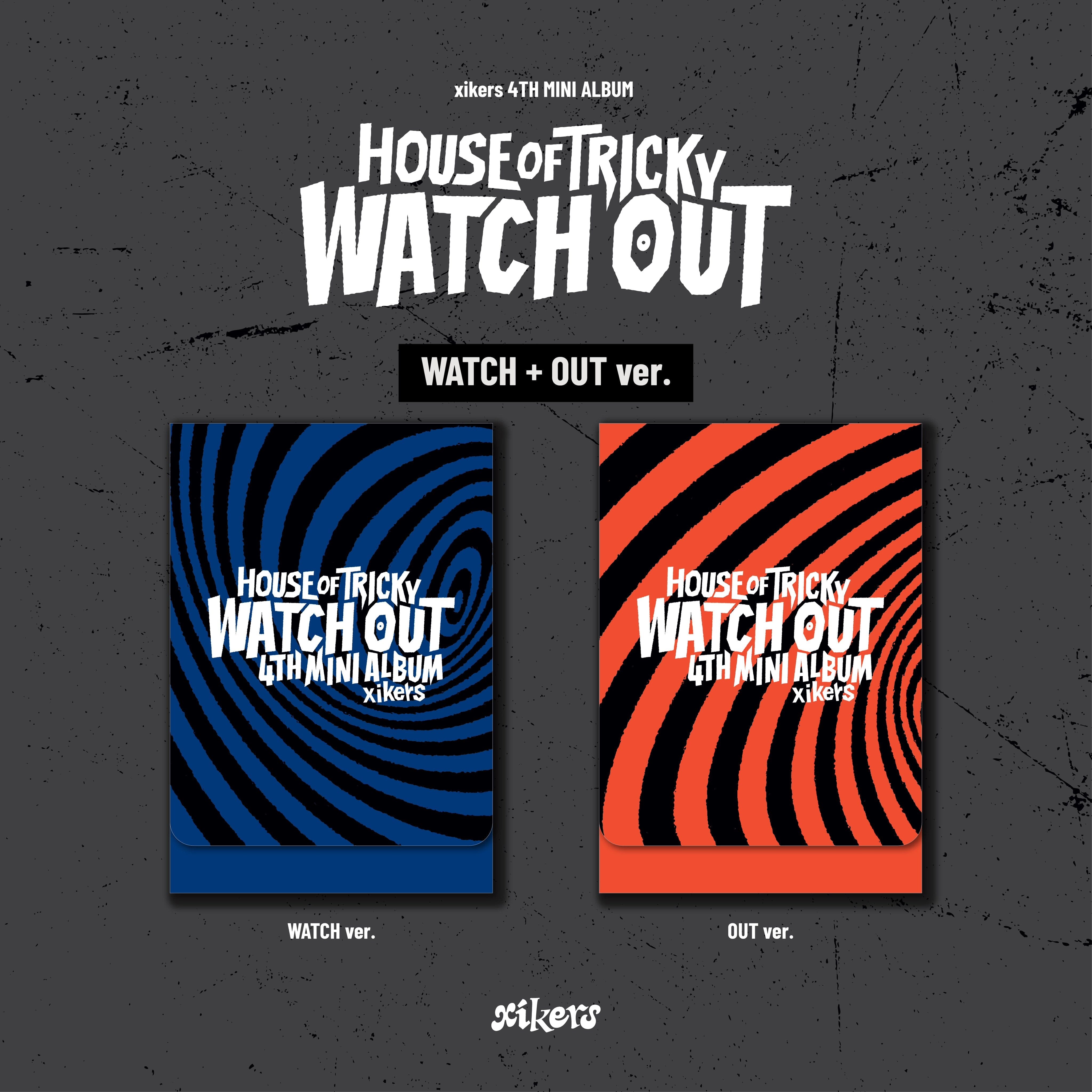 XIKERS - HOUSE OF TRICKY WATCH OUT (4TH MINI ALBUM) PLVE VER. Nolae