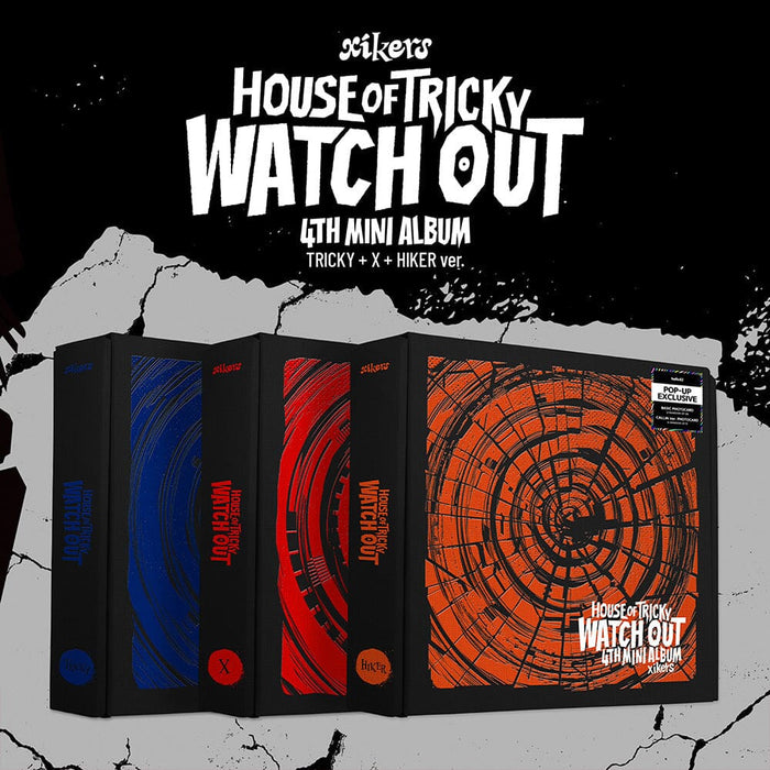 XIKERS - HOUSE OF TRICKY WATCH OUT (4TH MINI ALBUM) POP-UP EXCLUSIVE Nolae