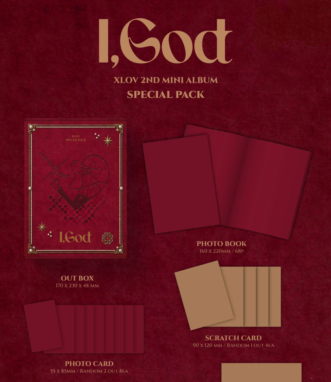 XLOV - I,GOD (SPECIAL PACK VER.) Nolae