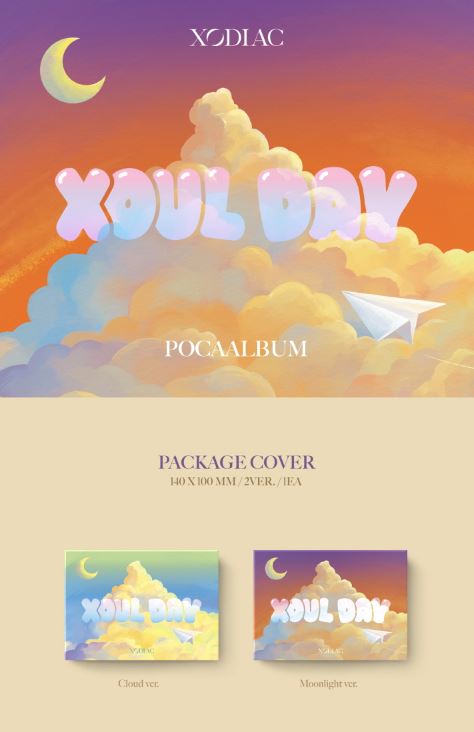 XODIAC - XOUL DAY (THE 2ND SINGLE ALBUM) POCA ALBUM Nolae
