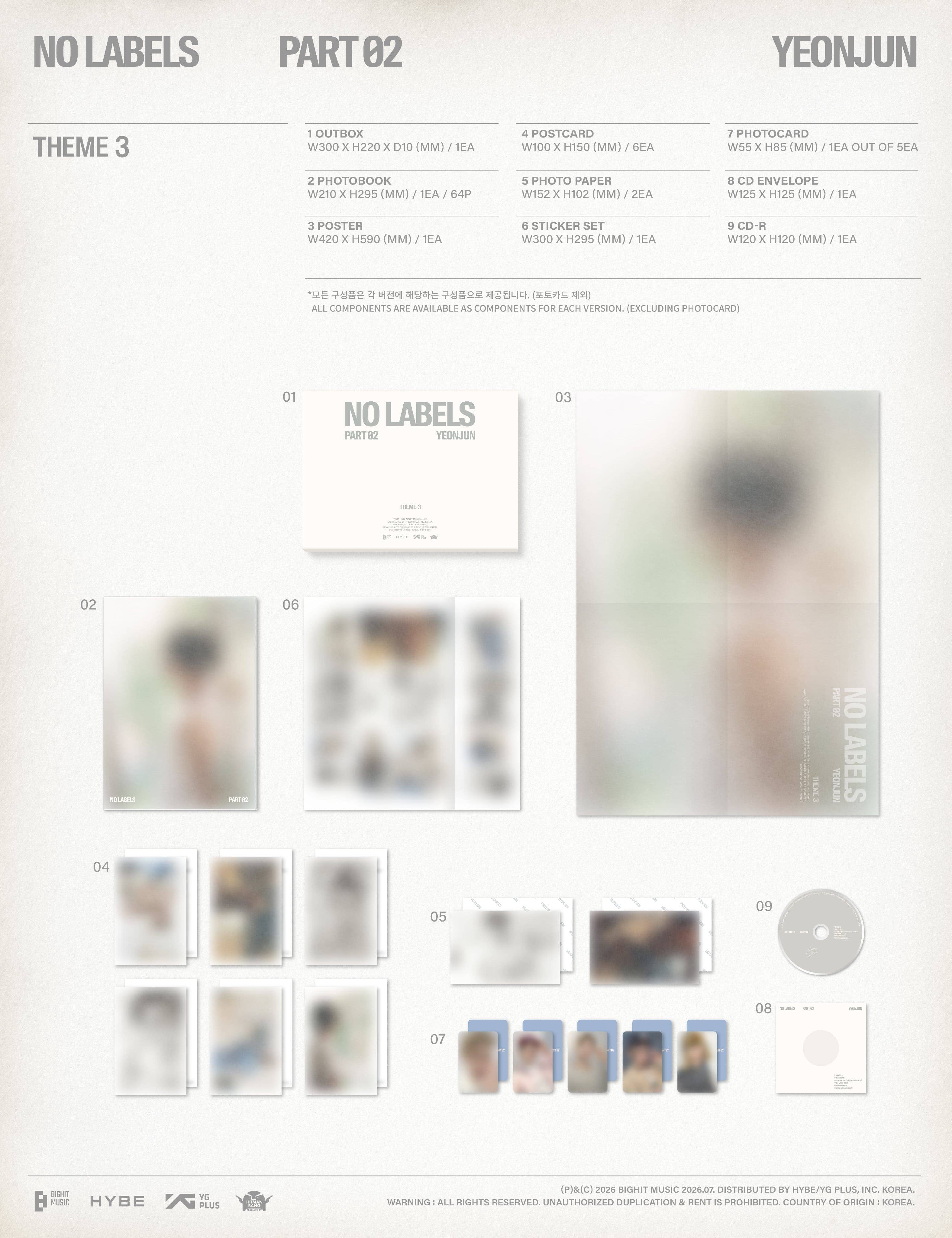 YEONJUN (TXT) - NO LABELS: PART 02 Nolae