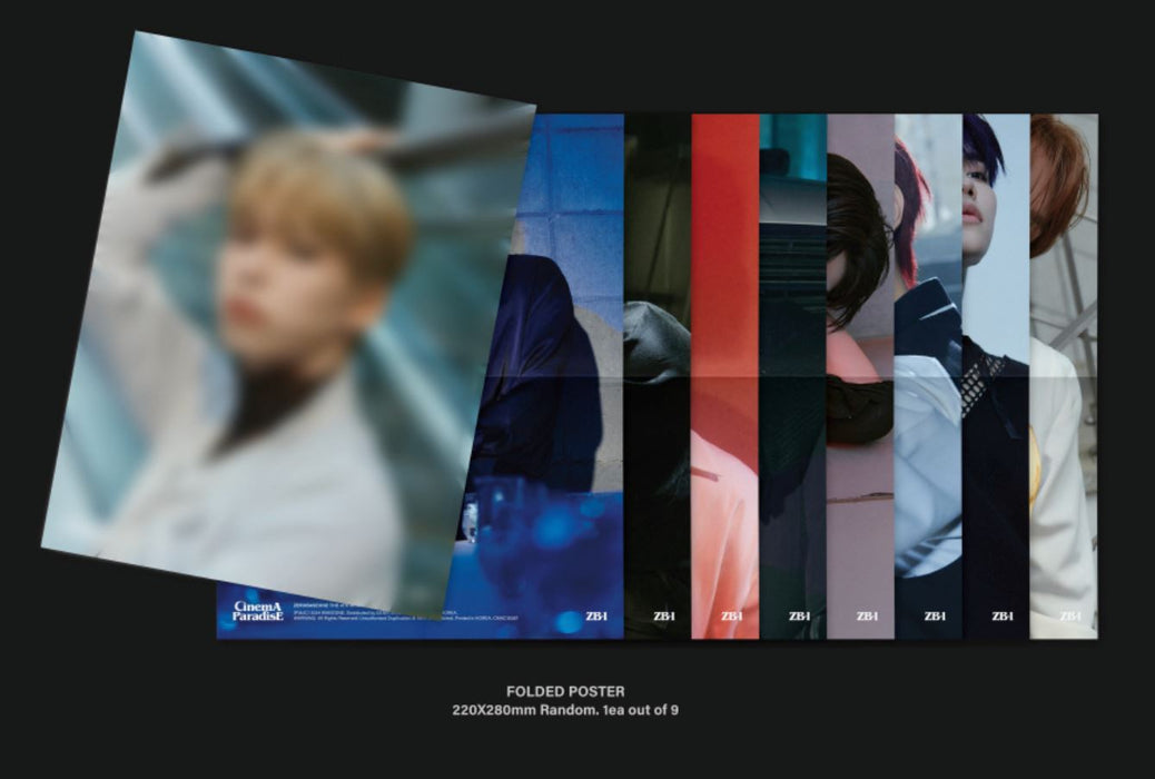 ZB1 - CINEMA PARADISE (THE 4TH MINI ALBUM) DIGIPACK VER. Nolae