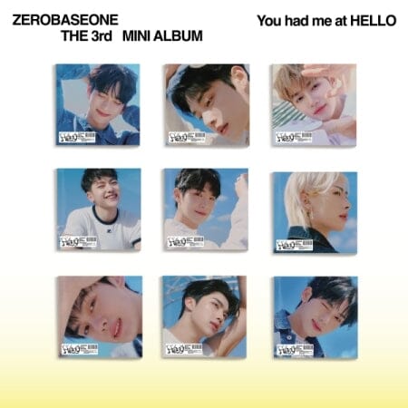 ZB1 - YOU HAD ME AT HELLO (THE 3RD MINI ALBUM) DIGIPACK VER. + Makestar Photocard Nolae