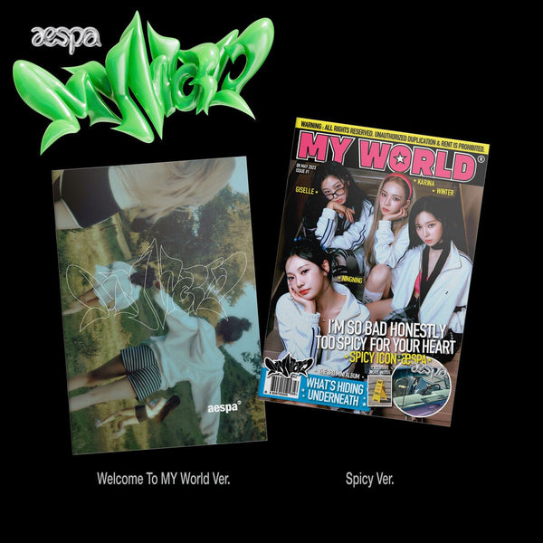 AESPA - MY WORLD (3rd Mini Album)