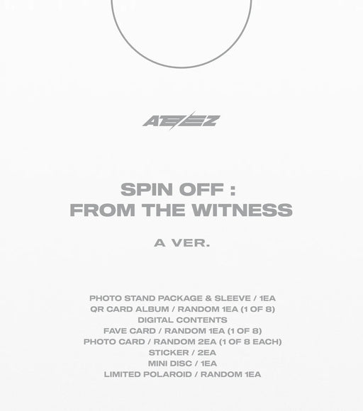 ATEEZ - SPIN OFF FROM THE WITNESS (Poca Album Ver.) Nolae Kpop